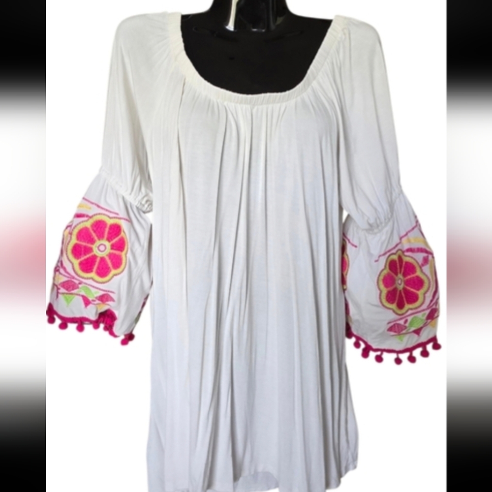 Boho Off Shoulder Top - Picture 5 of 5